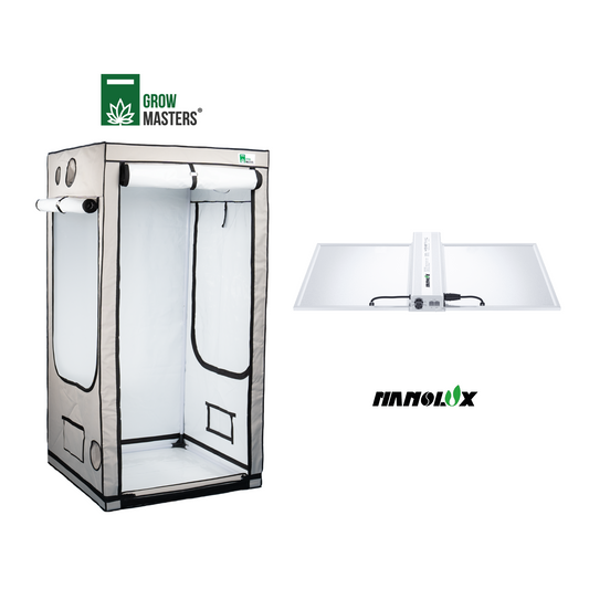 Grow Masters Set 120x120cm + Premium Led