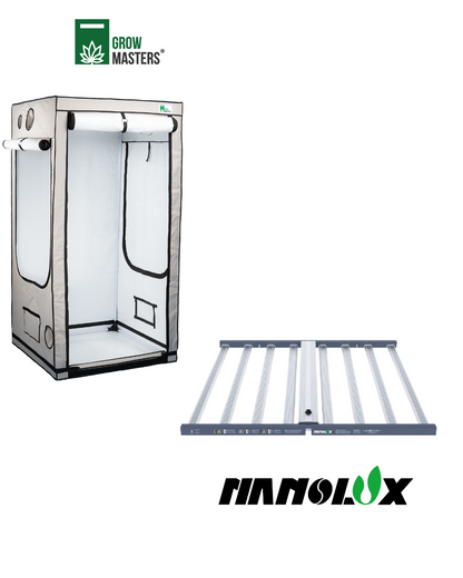 Grow Masters Set 120x120cm + Premium Led