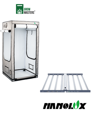 Grow Masters Set 120x120cm + Premium Led