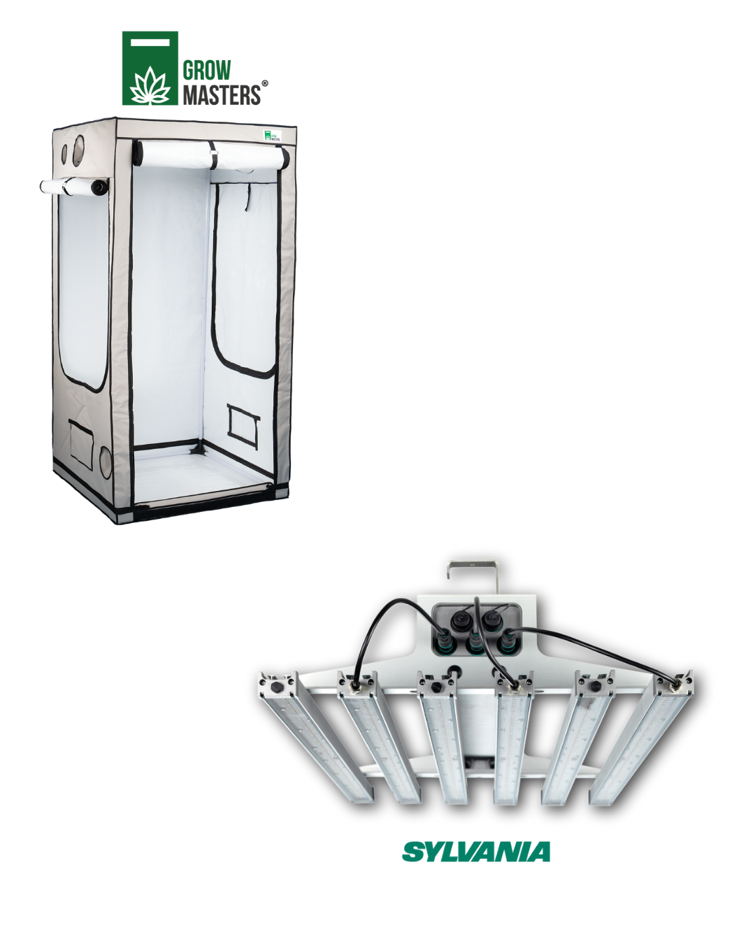 Grow Masters Set 120x120cm + Premium Led